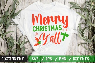 Merry Christmas Y'all SVG