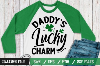 Daddy's Lucky Charm t-shirt design