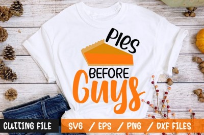 Pies before guys t-shirt design