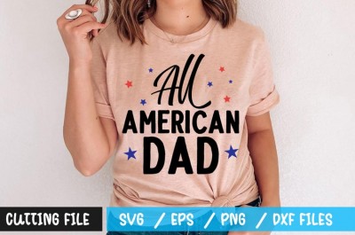 All american dad t-shirt design
