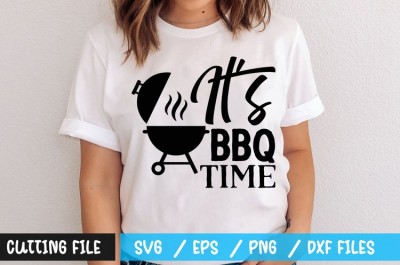 Its bbq time t-shirt design