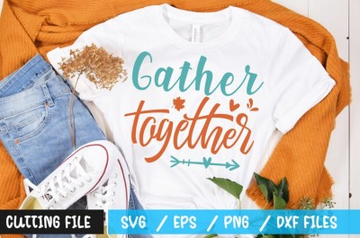 gather together t-shirt design