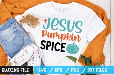 jesus pumpkin spice t-shirt design