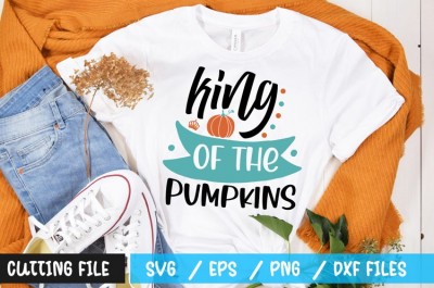 king of the pumpkins t-shirt design