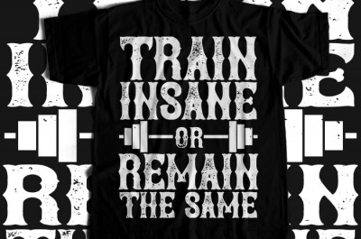 Train insane or remain the same