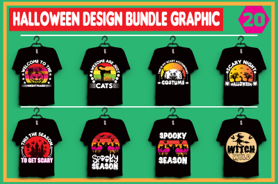 Halloween Design Bundle Graphic