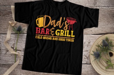 Dads Bar & Grill T-shirt Design