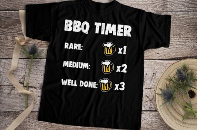 BQQ Timer T-shirt Design